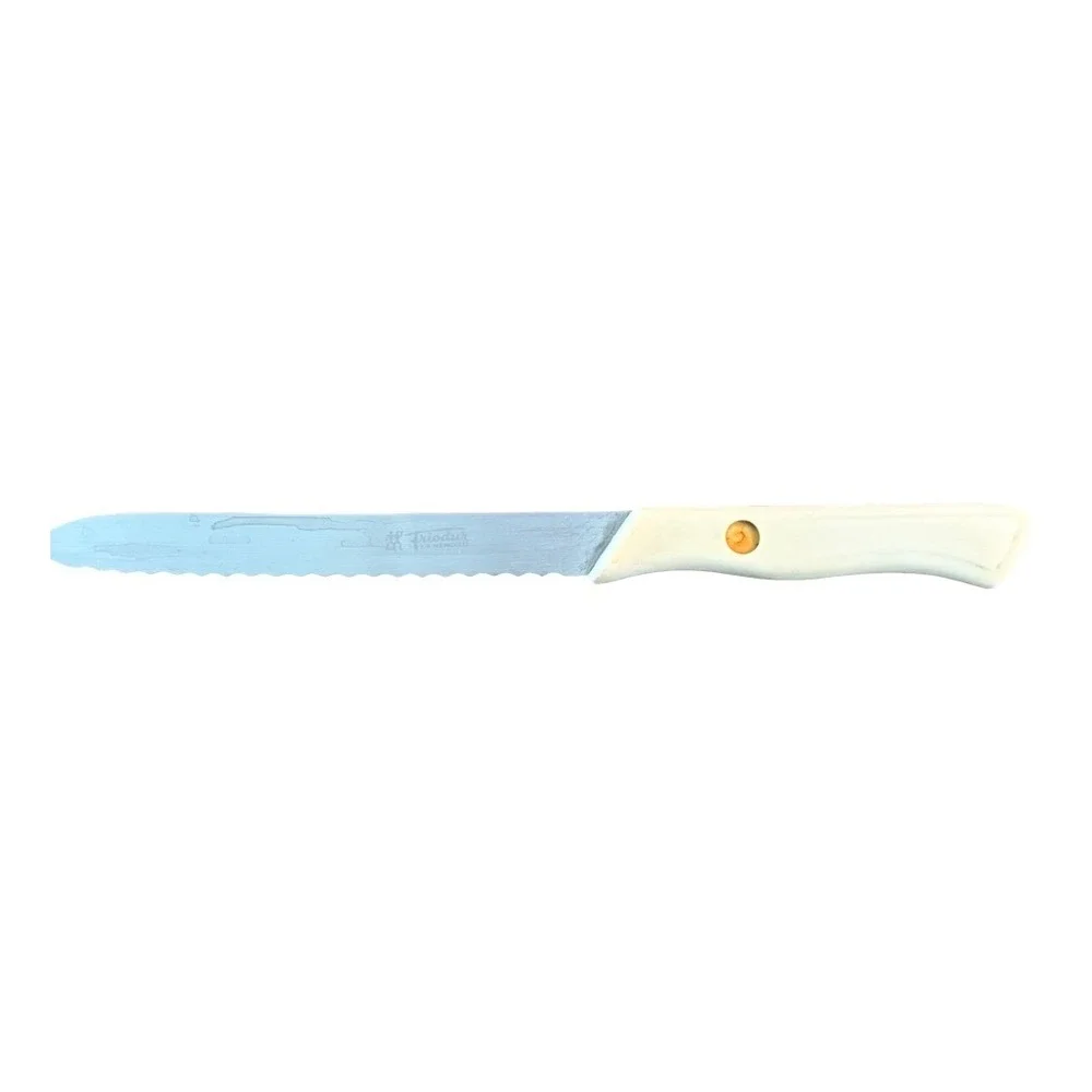 J.A. Henckels Friodur Serrated Knife Vintage German Solingen Stainless Cream
